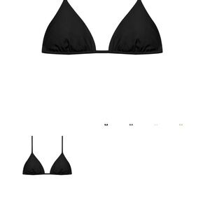 Jade Black Bikini Top
